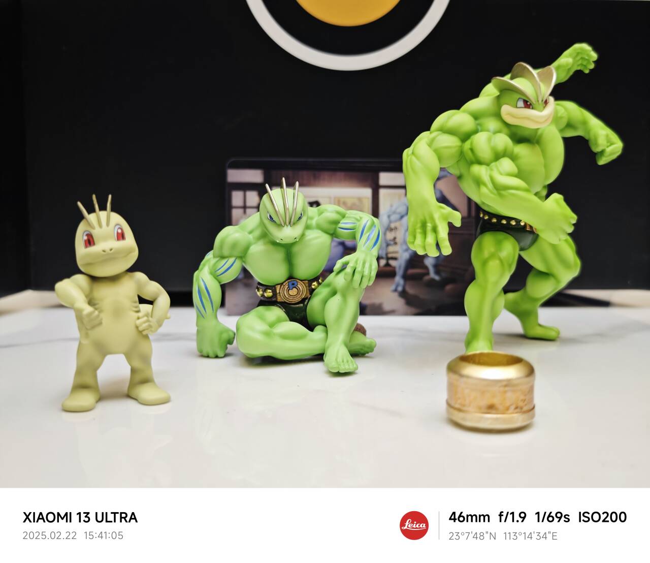 [IN STOCK] 1/20 Scale World Figure [PALLET TOWN] - Machop & Machoke & Machamp