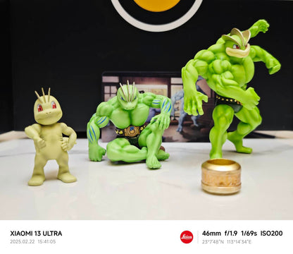 [IN STOCK] 1/20 Scale World Figure [PALLET TOWN] - Machop & Machoke & Machamp