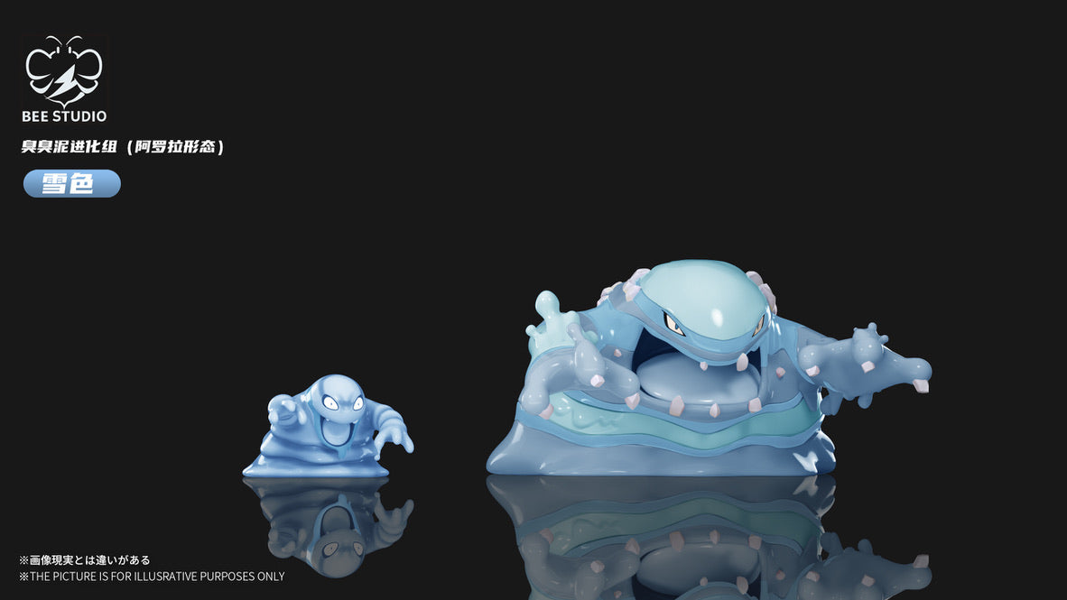 [PREORDER] 1/20 Scale World Figure [BEE] - Alolan Grimer & Muk