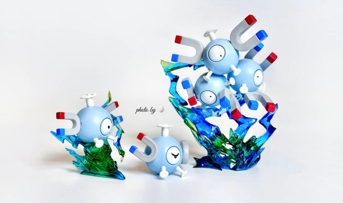 [IN STOCK] 1/20 Scale World Figure [PALLET TOWN] - Magnemite & Magneton & Magnezone