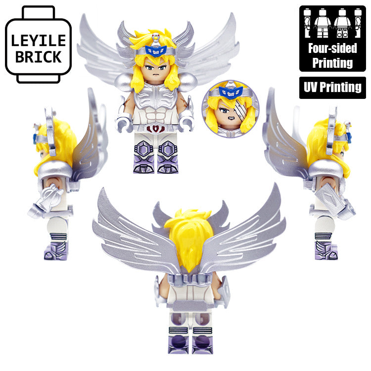 seiya様 IN STOCK] Saint Seiya Minifigure [MANGA BRICK] - Cygnus