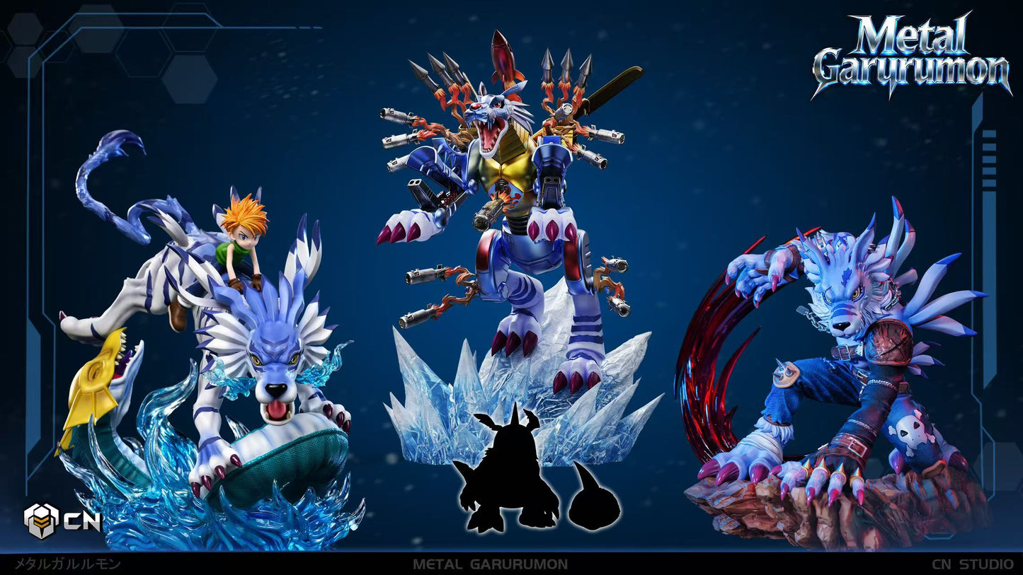 [PREORDER] Digimon Figure [CN] - Metal Garurumon