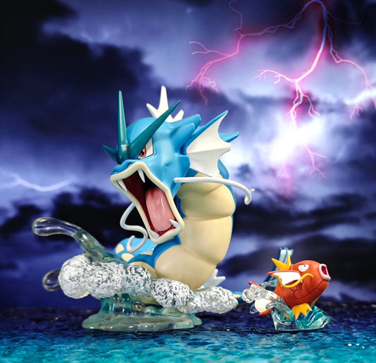 [IN STOCK] 1/20 Scale World Figure [BQG] - Magikarp & Gyarados