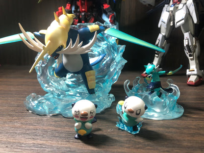 [IN STOCK] 1/20 Scale World Figure [TS] - Oshawott & Dewott & Samurott