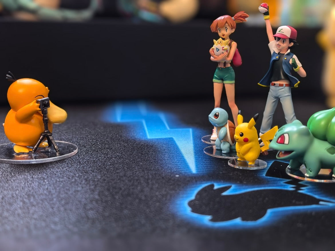 [IN STOCK] 1/20 Scale World Figure [GOLDEN CITY] - Psyduck & Golduck