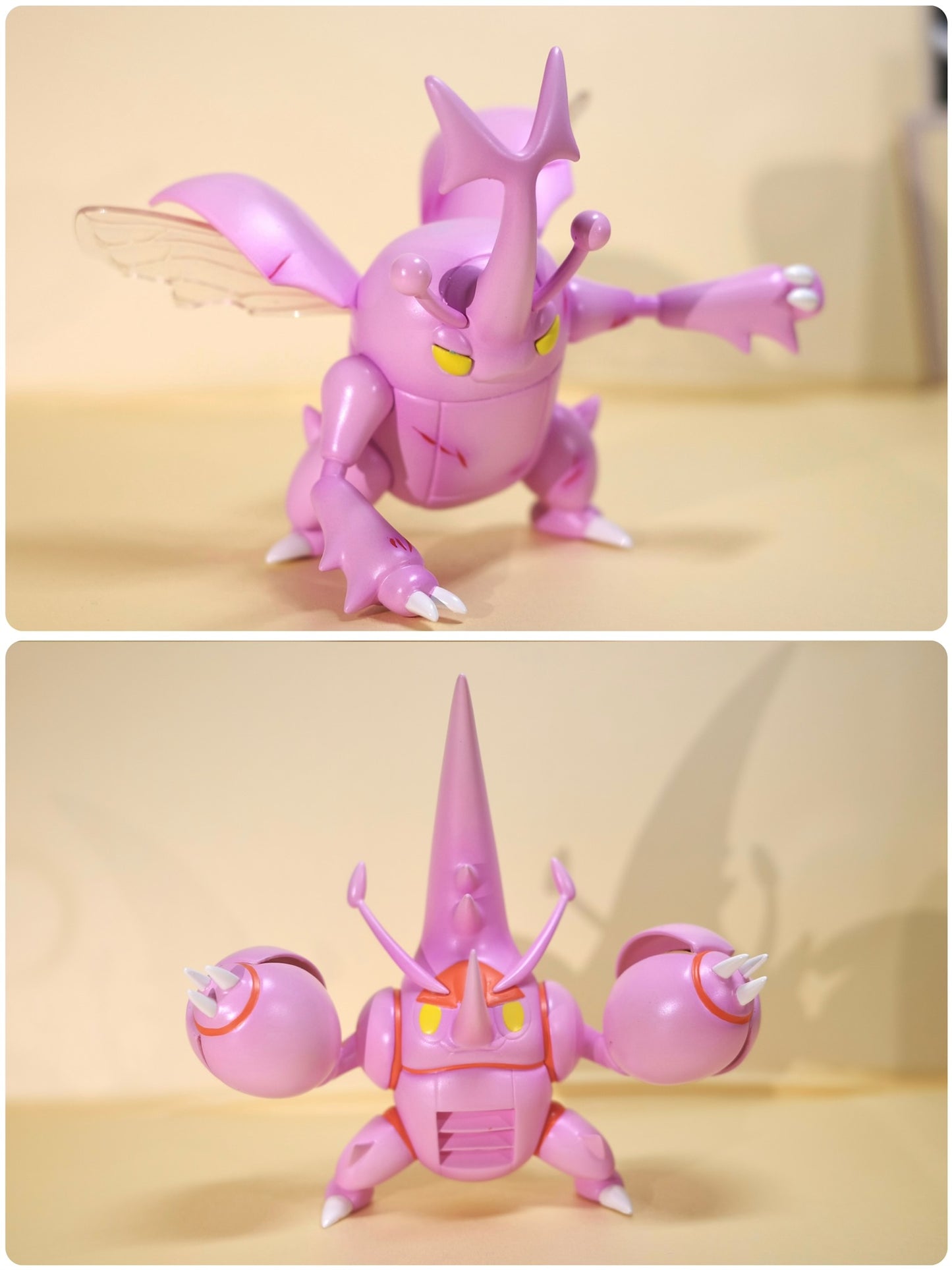[PREORDER] 1/20 Scale World Figure [PAND] - Heracross & Mega Heracross & Charjabug