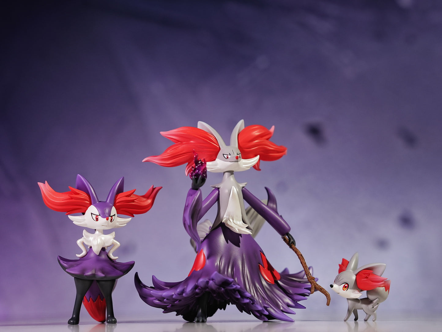 [IN STOCK] 1/20 Scale World Figure [MOYU] - Fennekin & Braixen & Delphox
