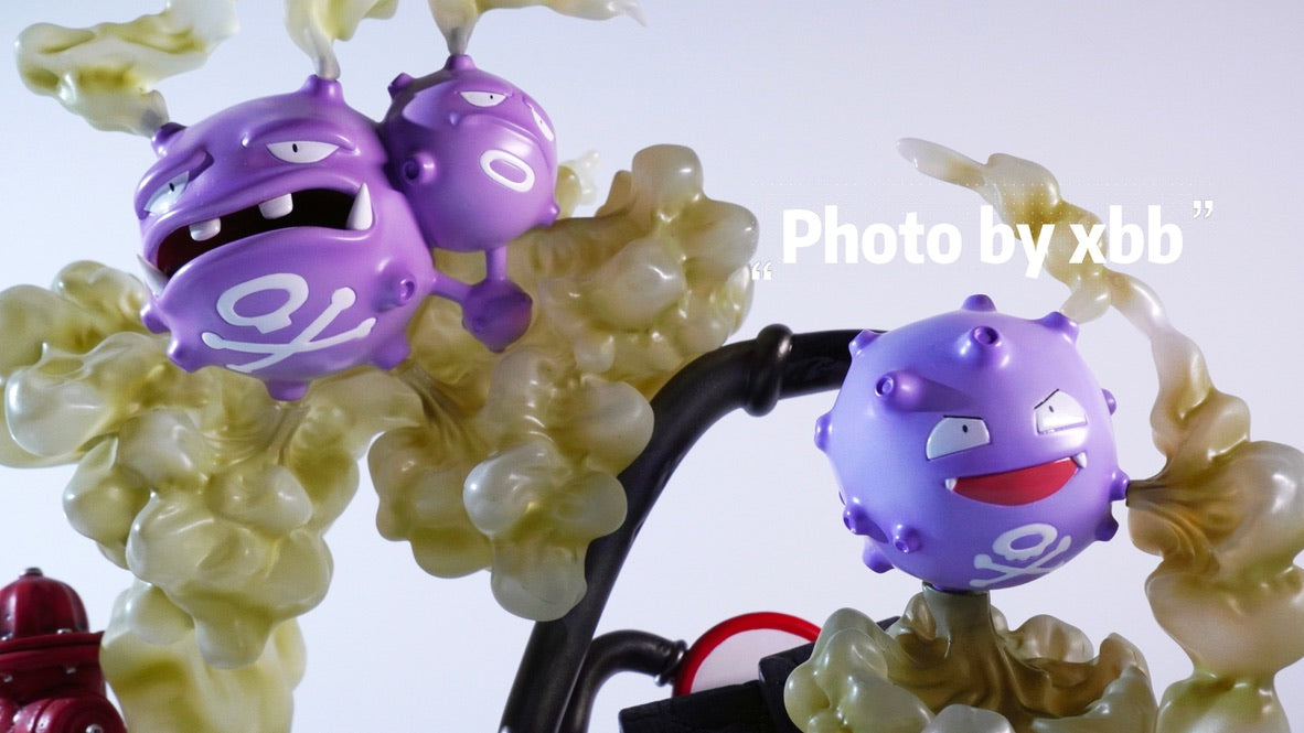 [IN STOCK] 1/20 Scale World Figure [WONDER] - Grimer & Muk & Koffing & Weezing