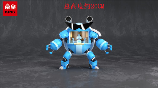 [PREORDER] 1/20 Scale World Figure [KING] - Squirtle & Mechanical Blastoise