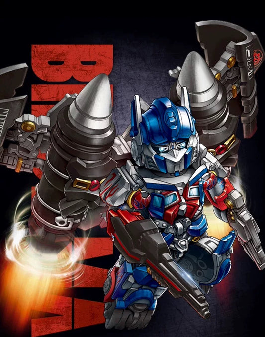 [IN STOCK] Transformers Minifigure [BRICK MAN] - Optimus Prime