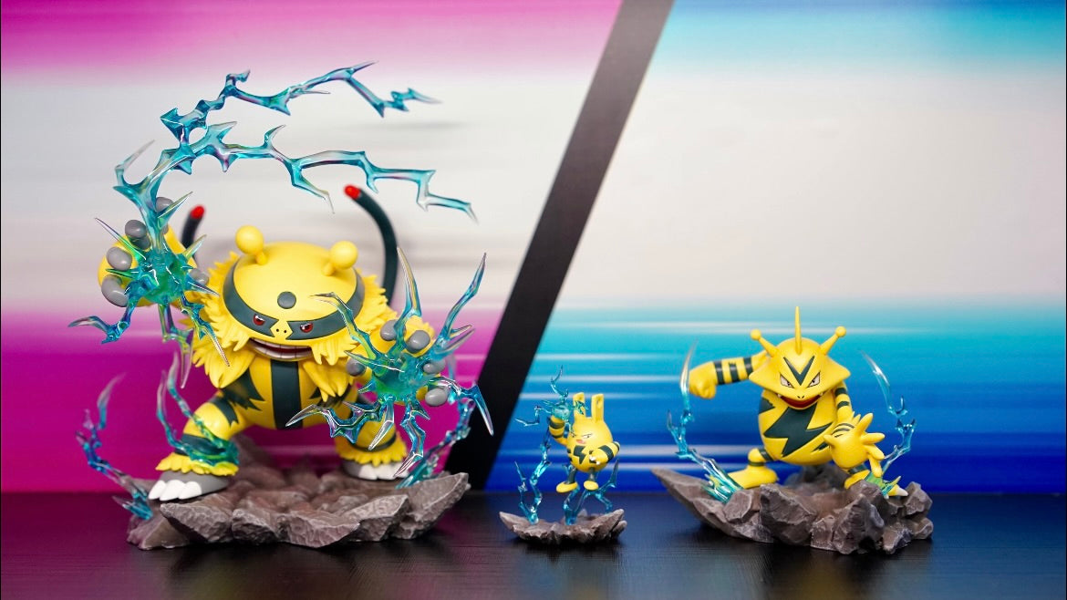 [IN STOCK] 1/20 Scale World Figure [UING] - Electabuzz & Elekid & Electivire & Magmar & Magby & Magmortar