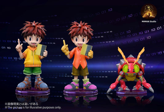 [PREORDER] Digimon Figure [MIMAN] - Izumi Koshiro & Tentomon
