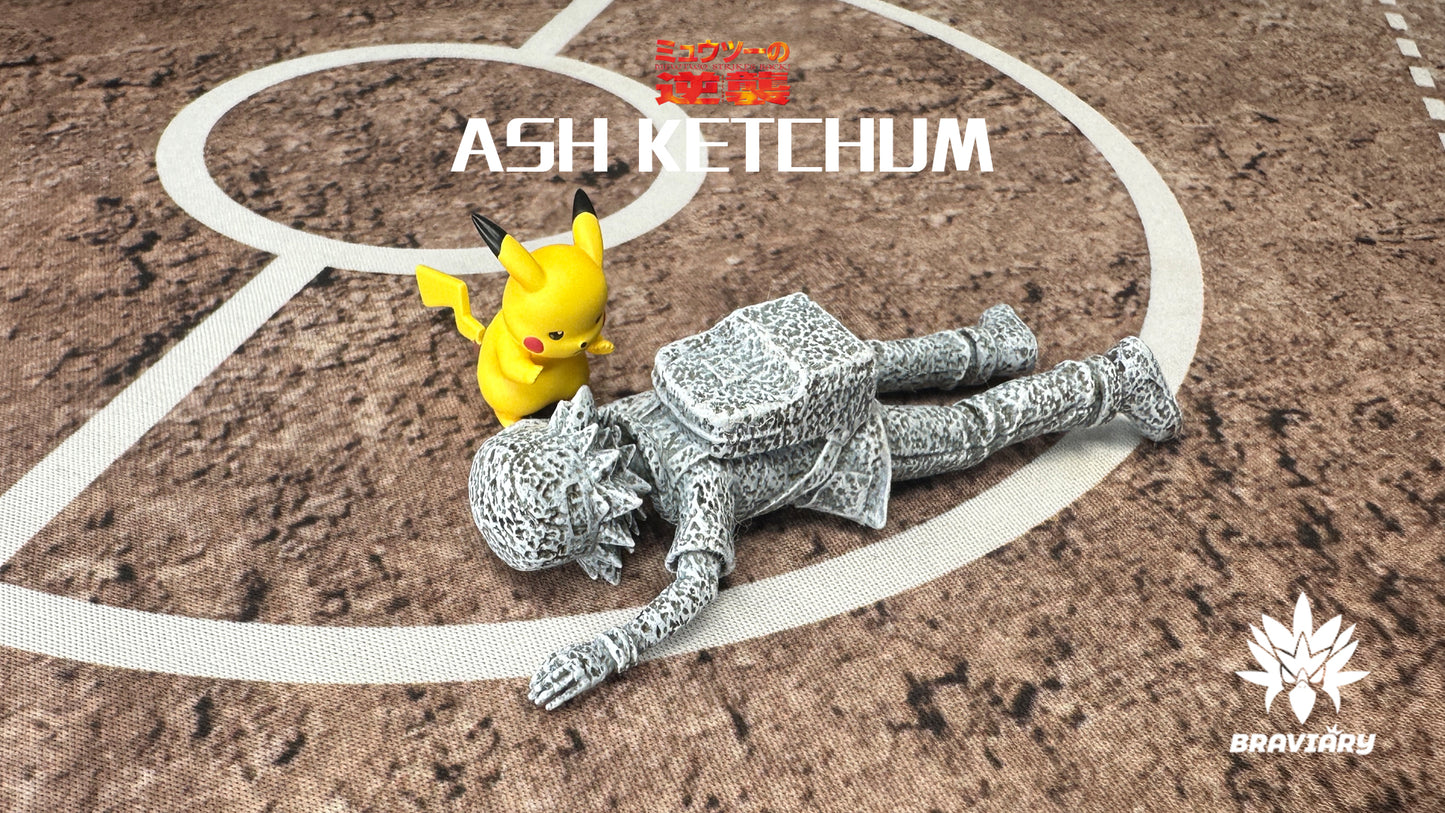 [IN STOCK] 1/20 Scale World Figure [BRAVIARY] - Ash Ketchum & Pikachu