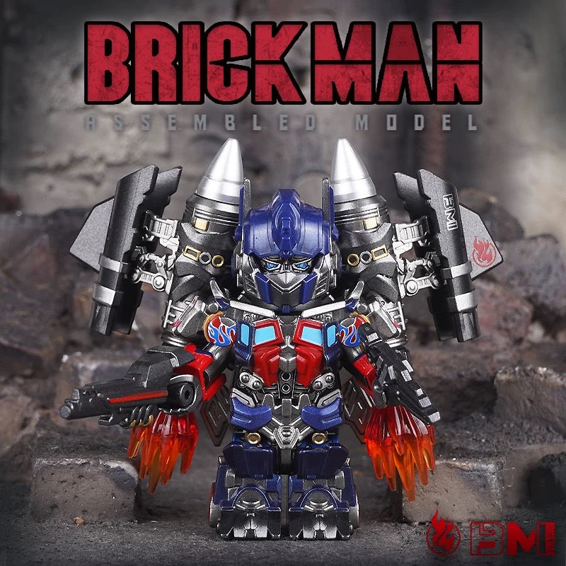 [IN STOCK] Transformers Minifigure [BRICK MAN] - Optimus Prime