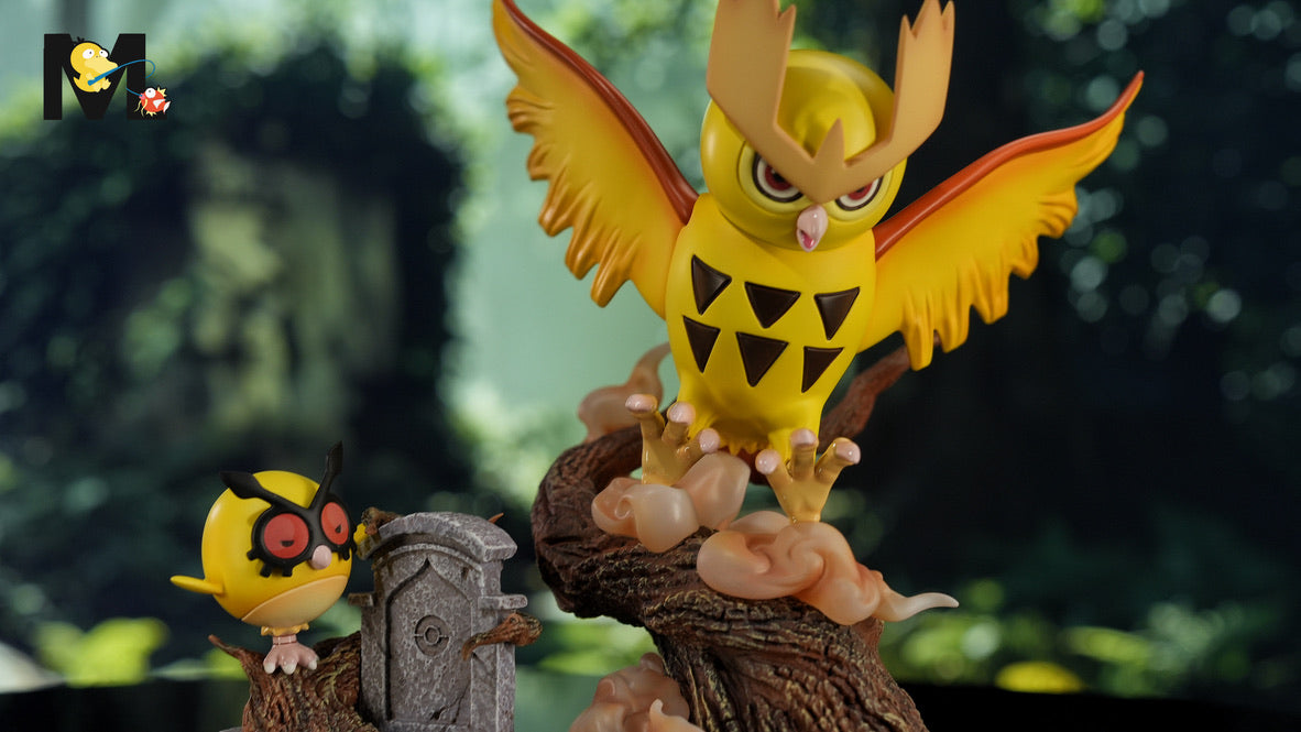 [IN STOCK] 1/20 Scale World Figure [MOYU] - Hoothoot & Noctowl