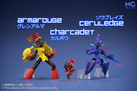 [IN STOCK] 1/20 Scale World Figure [MG] - Charcadet & Armarouge & Ceruledge