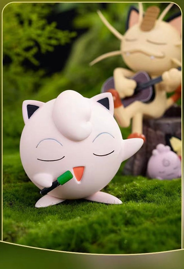 [PREORDER CLOSED] 1/10 Scale World Figure [RED] - Jigglypuff & Meowth & Pichu & Cleffa & Igglybuff