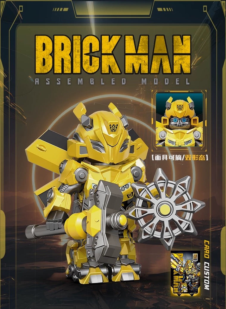 IN STOCK Transformers Minifigure BRICK MAN Optimus Prime Bumblebee Megatron