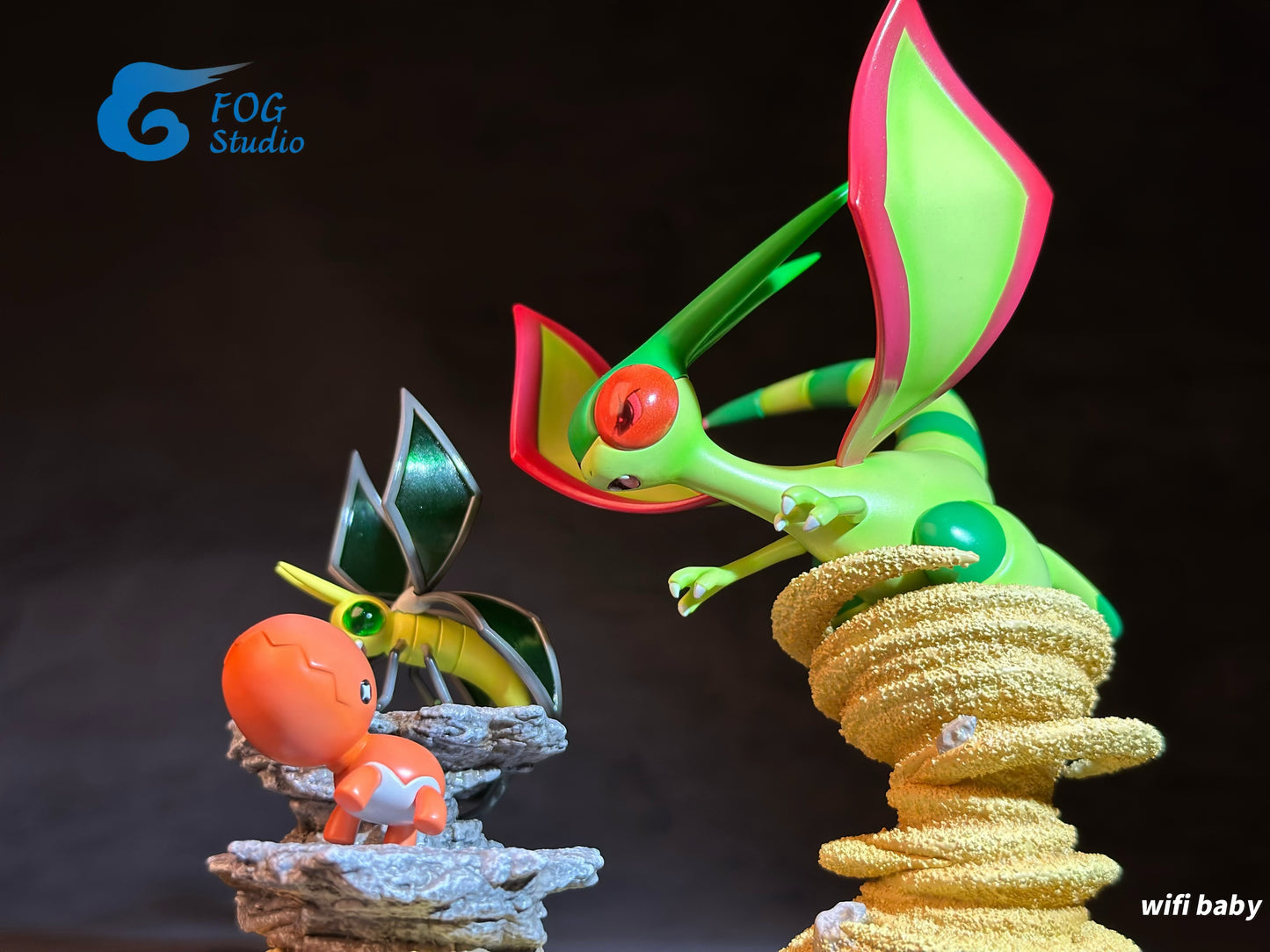 [PREORDER] 1/20 Scale World Figure [FOG] - Trapinch & Vibrava & Flygon