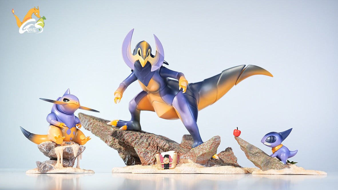 [PREORDER] 1/20 Scale World Figure [BALE] - Axew & Fraxure & Haxorus