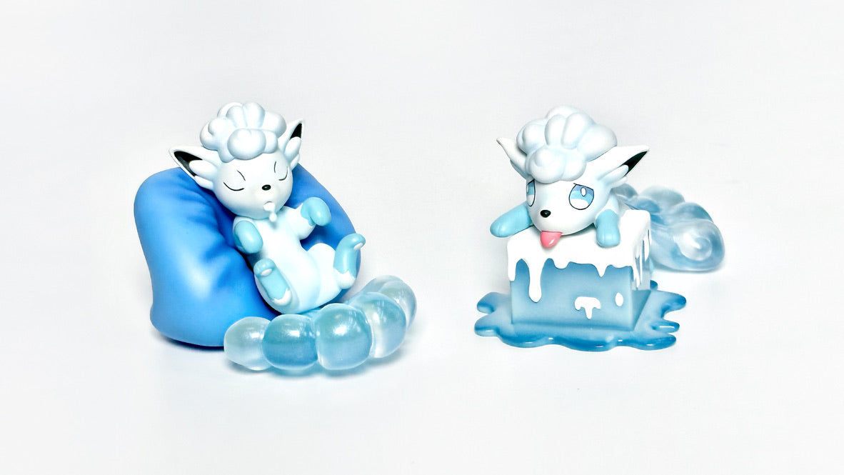 [PREORDER] 1/20 Scale World Figure [THE] - Vulpix & Alolan Vulpix