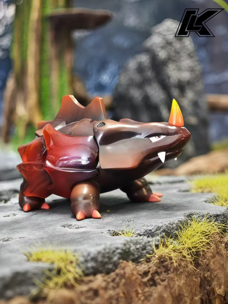 [PREORDER] 1/20 Scale World Figure [HAPPY HOUSE] - Rhyhorn & Rhydon