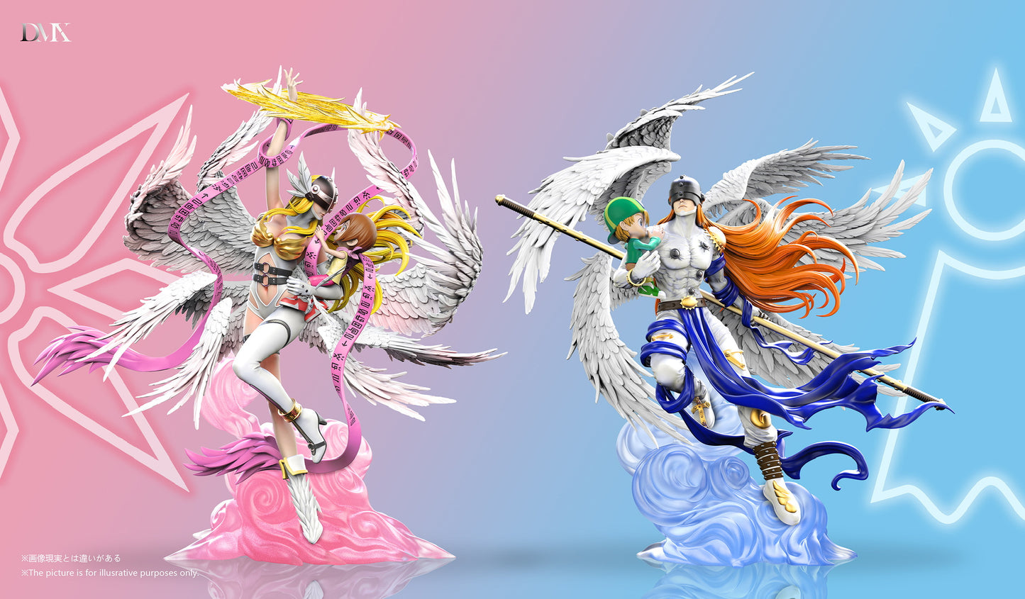 [PREORDER] Digimon Figure [DMX] - Takaishi Takeru & Angemon & Yagami Hikari & Angewomon