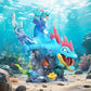 [PREORDER] 1/20 Scale World Figure [XO] - Totodile & Croconaw & Feraligatr
