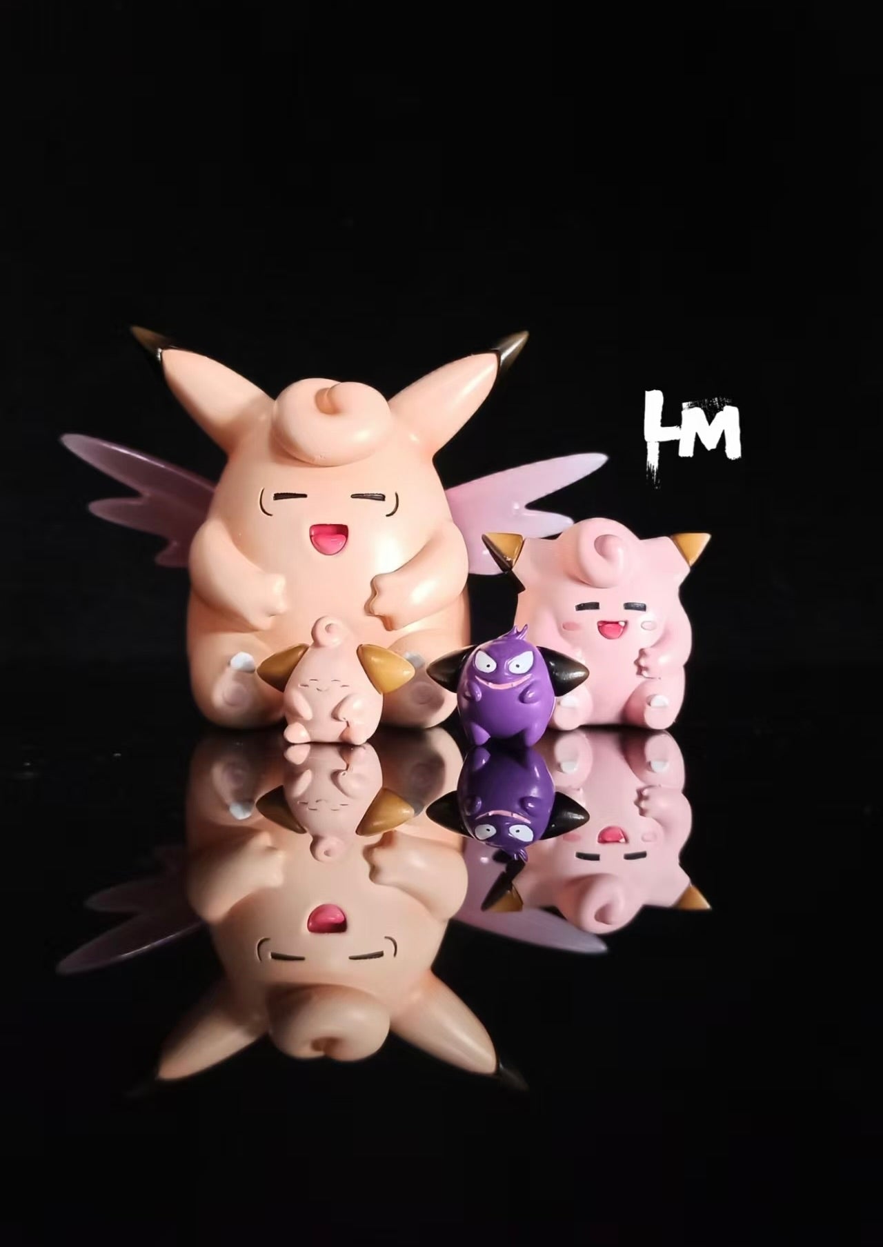 [PREORDER] 1/20 Scale World Figure [LM] - Clefairy & Clefable & Cleffa