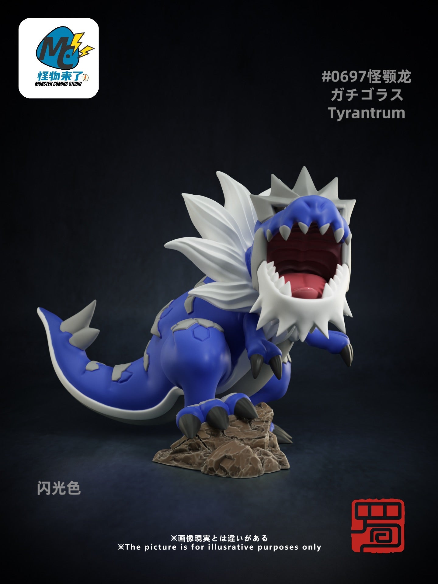 [PREORDER] 1/20 Scale World Figure [MC] - Tyrantrum