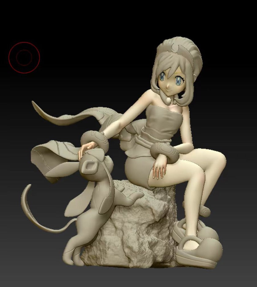 [PREORDER] 1/20 Scale World Figure [THE] - Irida & Glaceon