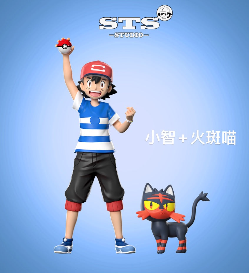 [PREORDER CLOSED] 1/20 Scale World Figure [STS] - Ash Ketchum & Lana & Kiawe & Mallow & Sophocles