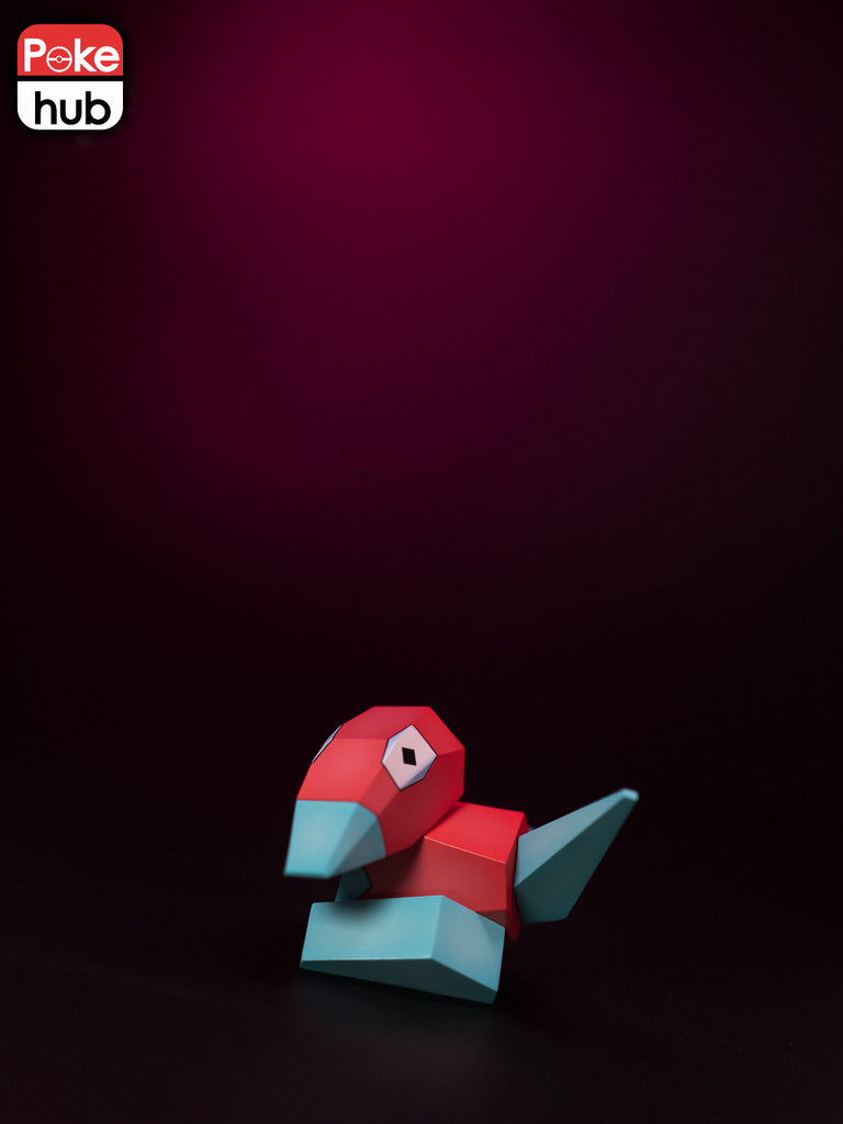 [PREORDER] 1/20 Scale World Figure [POKEHUB] - Porygon & Porygon2 & Porygon-Z