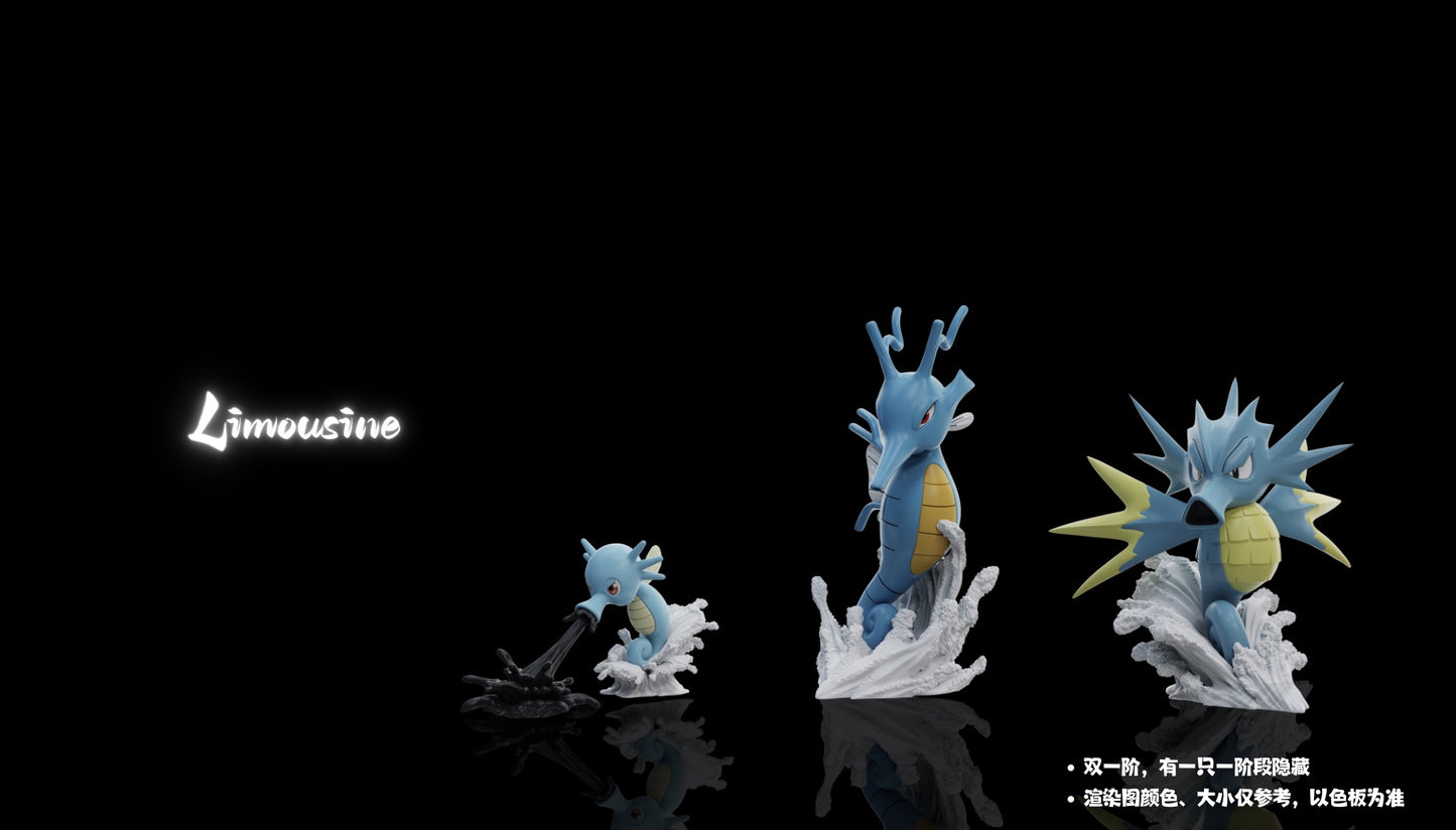 [PREORDER] 1/20 Scale World Figure [LIMOUSINE] - Horsea & Seadra & Kingdra