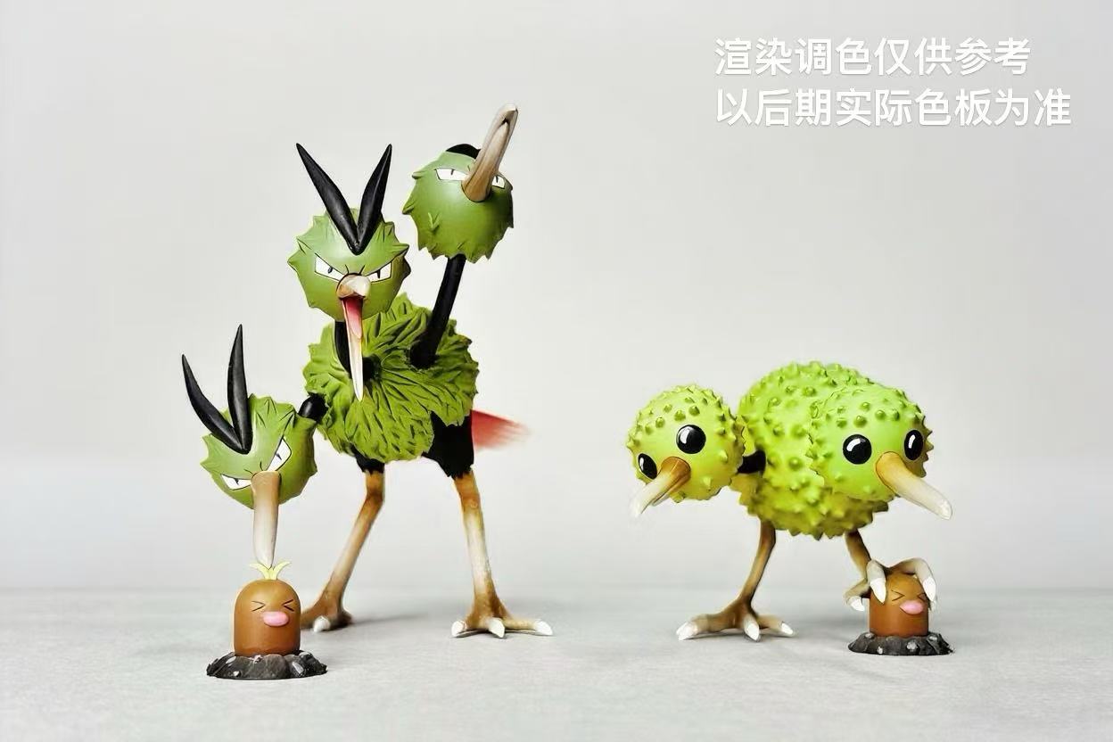 [PREORDER] 1/20 Scale World Figure [XS] - Doduo & Dodrio