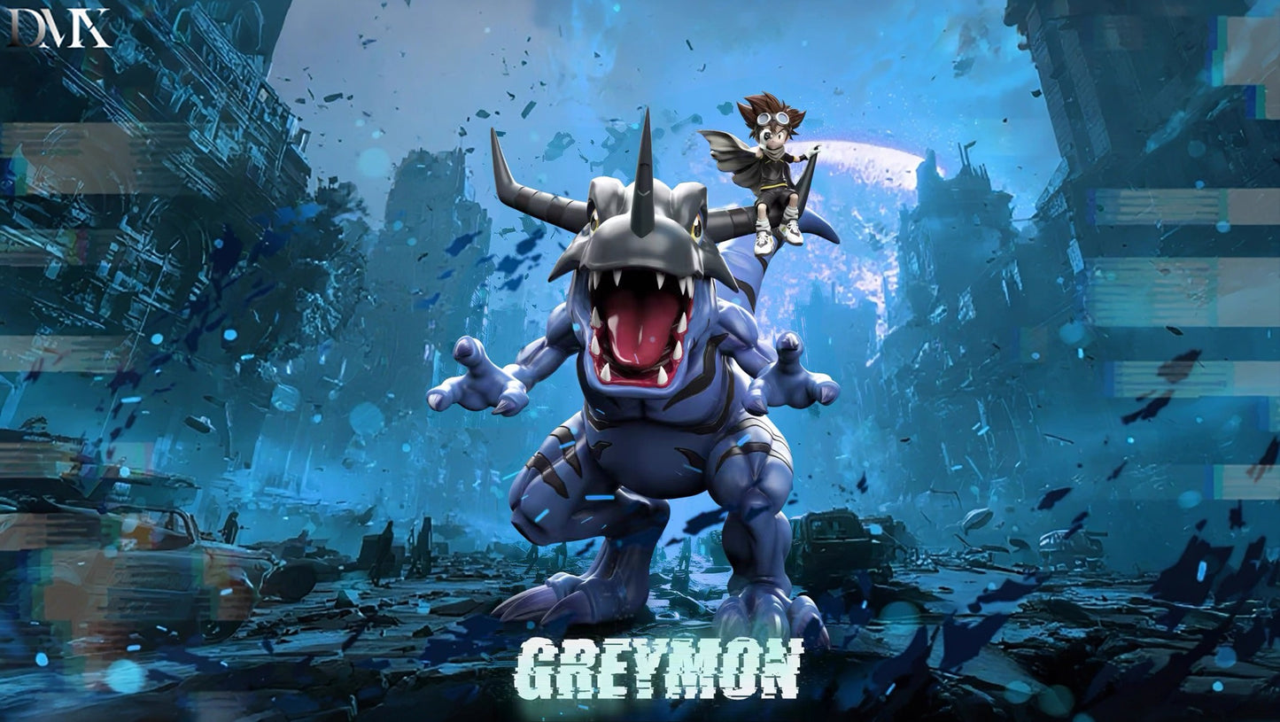 [PREORDER] Digimon Figure [DMX] - Greymon & Yagami Taichi