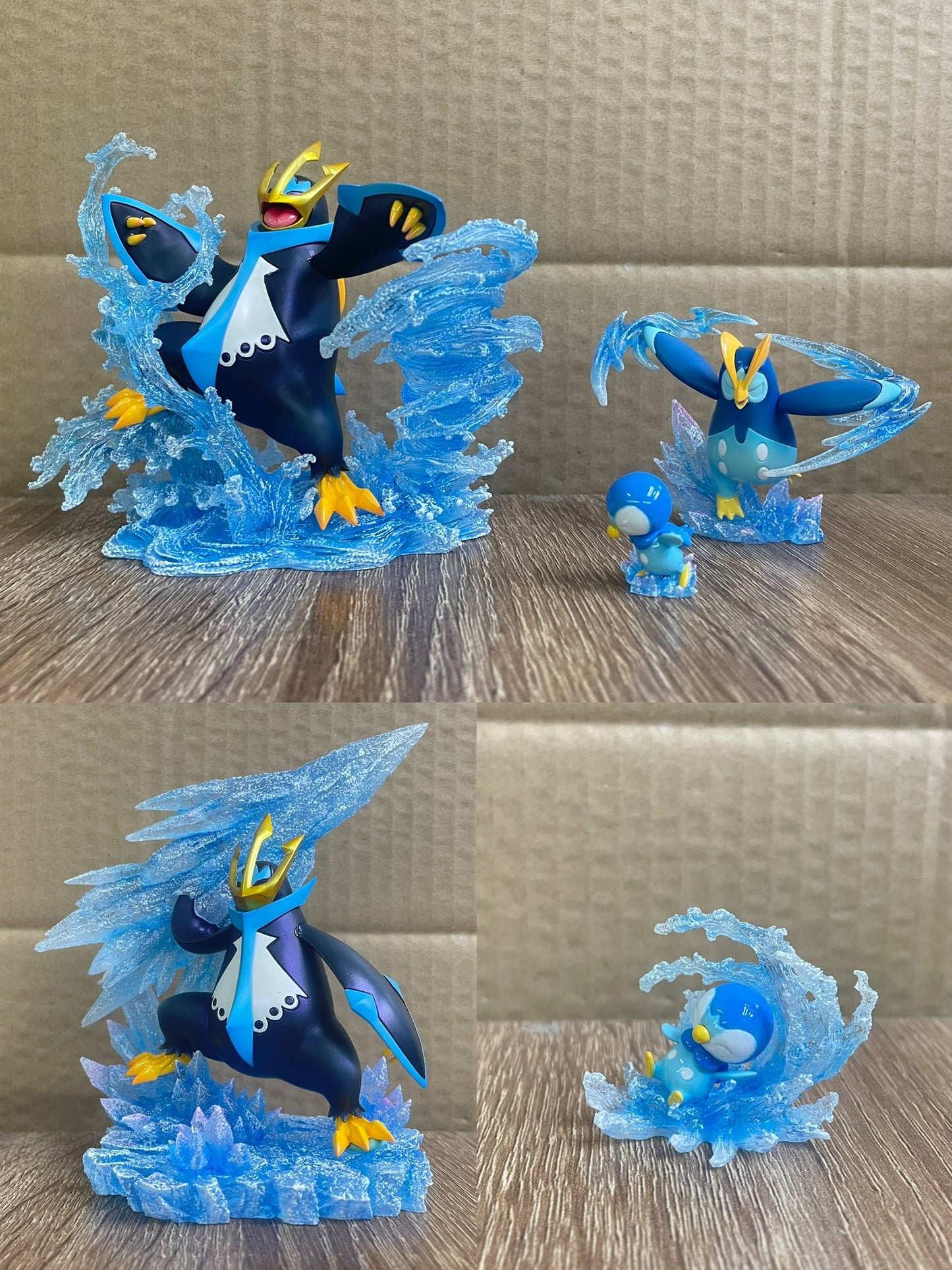 [REMAINING BALANCE] 1/20 Scale World Figure [DM VIP] - Piplup & Prinplup & Empoleon