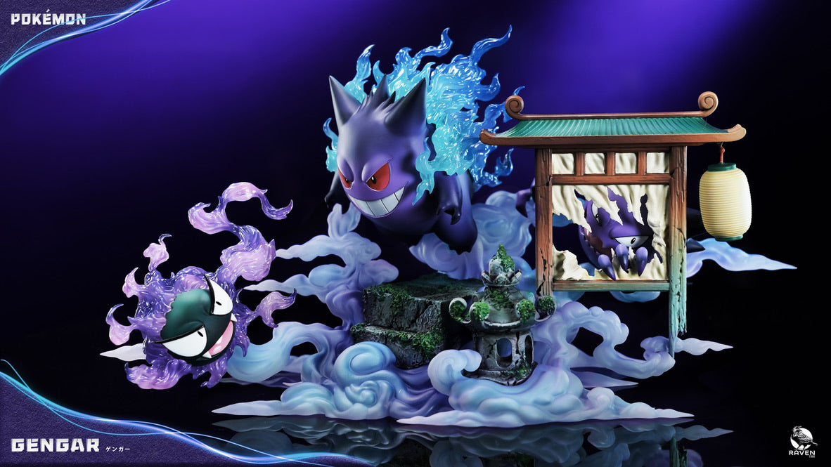 [PREORDER] GK Statue [RAVEN] - Gastly & Haunter & Gengar