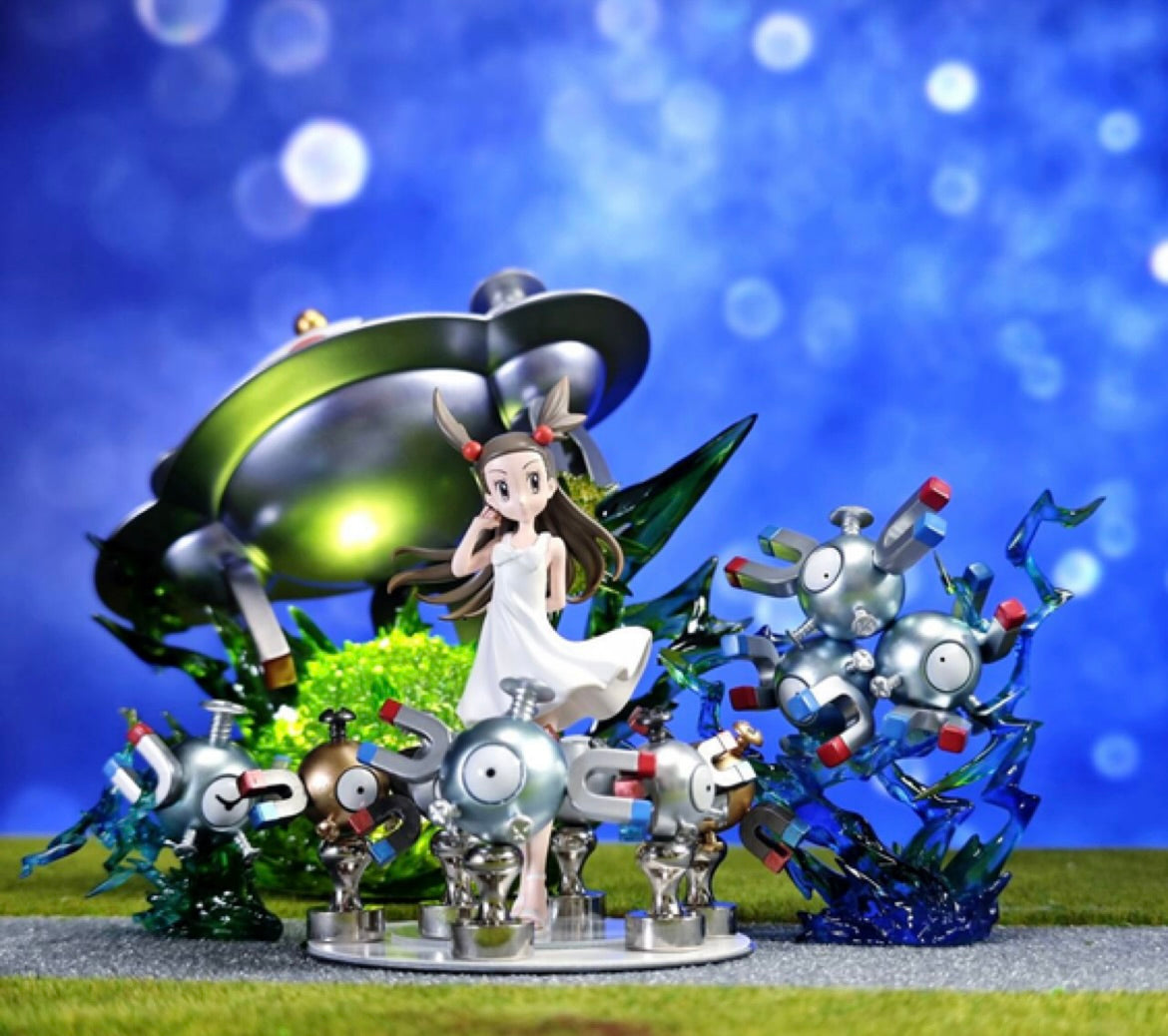 [IN STOCK] 1/20 Scale World Figure [PALLET TOWN] - Magnemite & Magneton & Magnezone