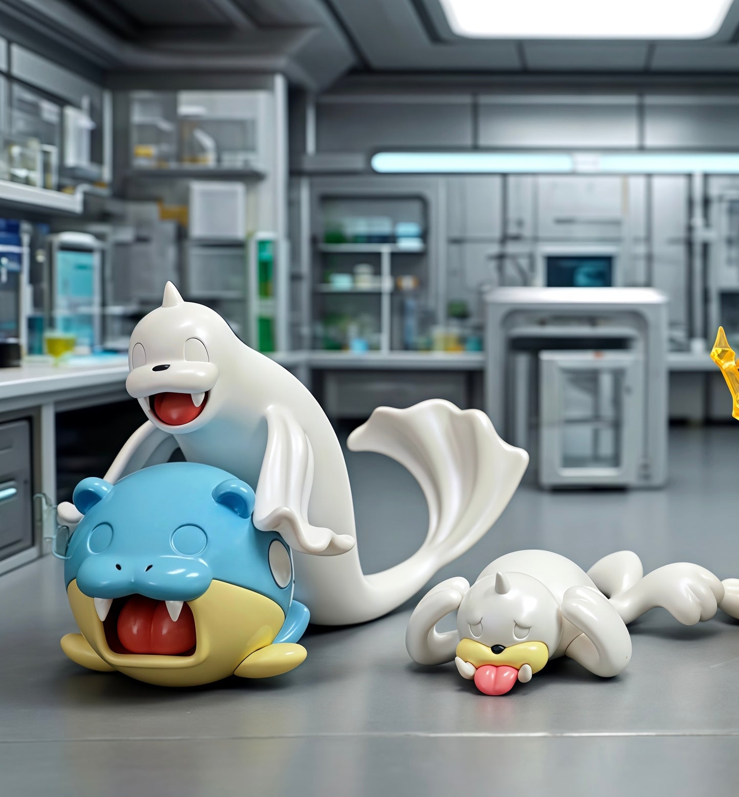 [PREORDER] 1/20 Scale World Figure [DZW] - Seel & Dewgong & Voltorb & Spheal