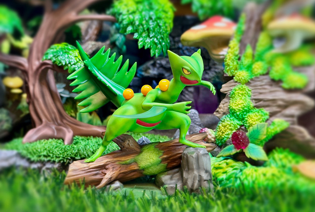 [PREORDER CLOSED] 1/20 Scale World Figure [JIANG] - Treecko & Grovyle & Sceptile