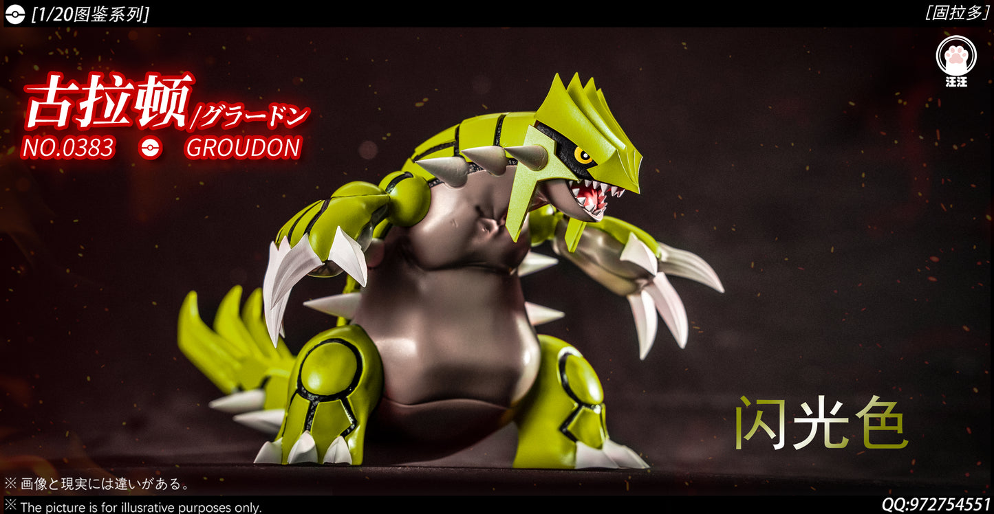 [PREORDER] 1/20 Scale World Figure [WW] - Groudon