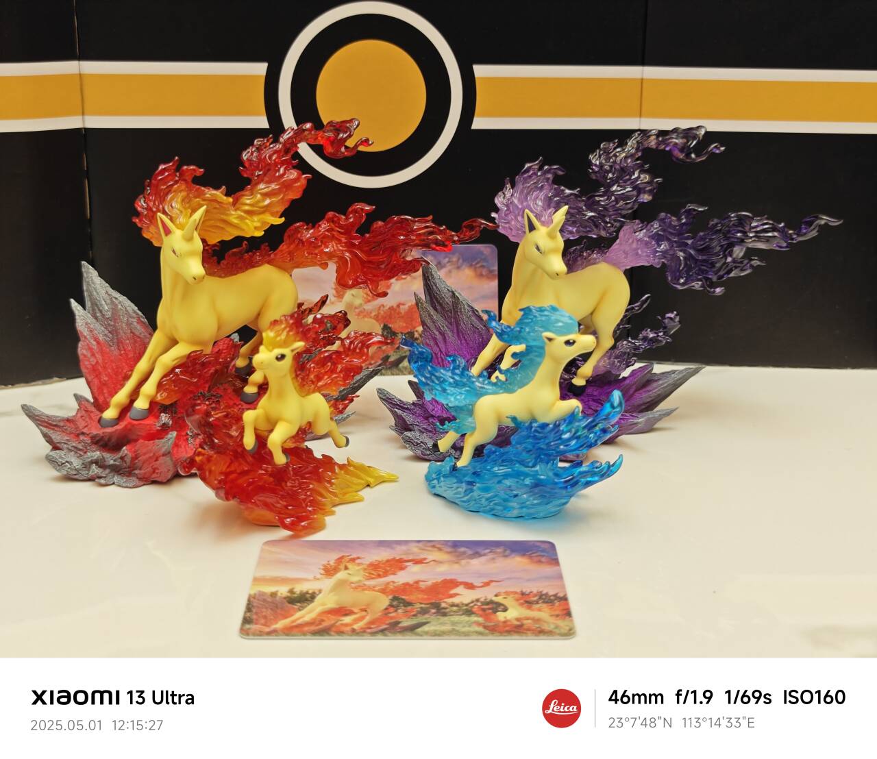 [IN STOCK] 1/20 Scale World Figure [PALLET TOWN] - Ponyta & Rapidash