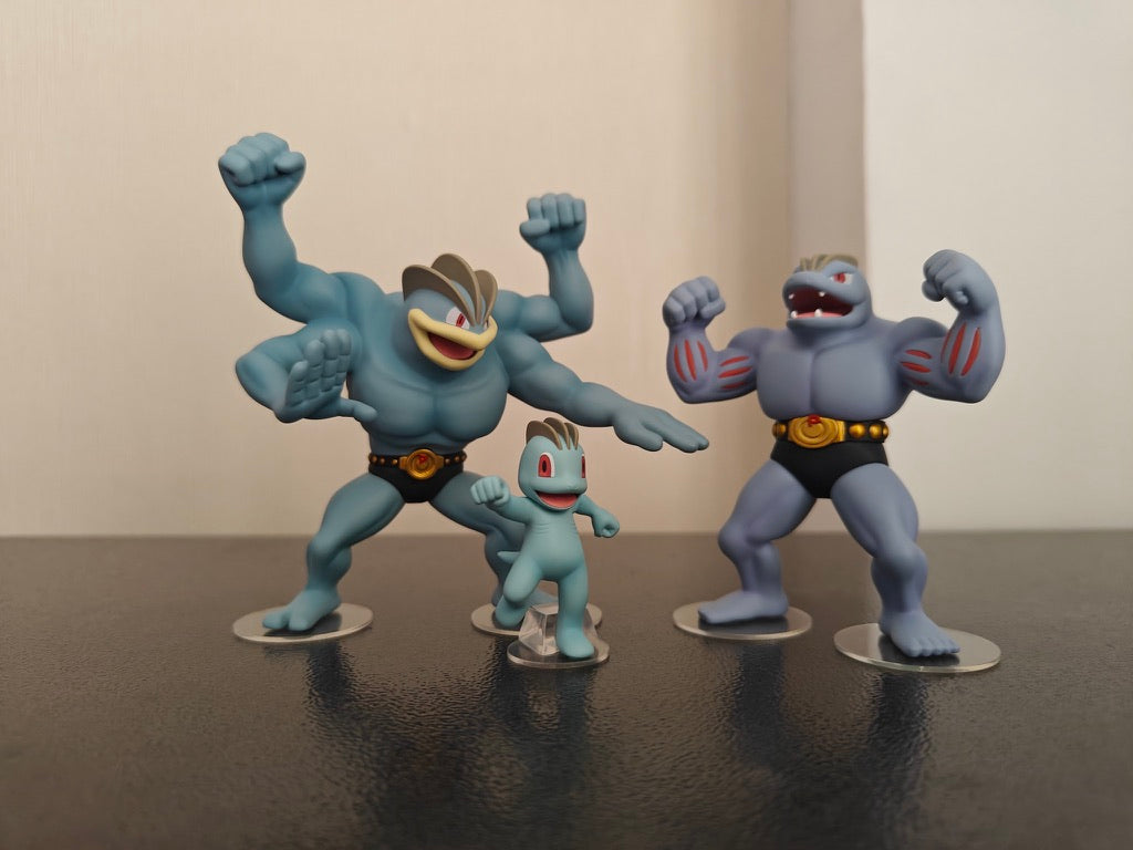 [IN STOCK] 1/20 Scale World Figure [VS] - Machop & Machoke & Machamp