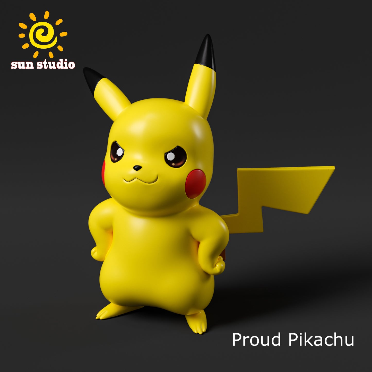 [PREORDER] Mini Statue [SUN] -  Captain Pikachu & Proud Pikachu