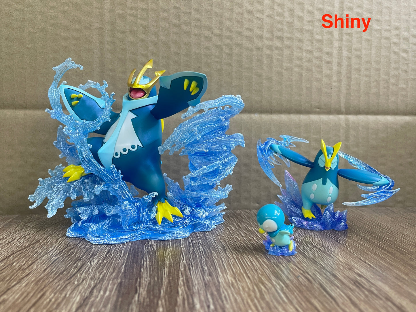 [REMAINING BALANCE] 1/20 Scale World Figure [DM VIP] - Piplup & Prinplup & Empoleon