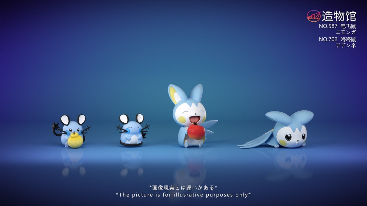 [PREORDER] 1/20 Scale World Figure [ZWG] - Dedenne & Emolga