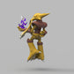 [REMAINING BALANCE] 1/20 Scale World Figure [EC] - Abra & Kadabra & Alakazam