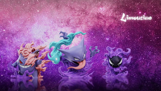 [PREORDER] 1/20 Scale World Figure [LIMOUSINE] - Gastly & Haunter & Gengar