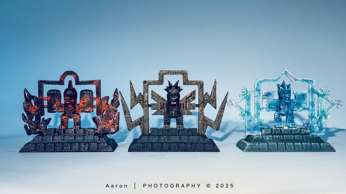 [IN STOCK] Mini Figure [LIMOUSINE] - Articuno & Zapdos & Moltres Stone Idol